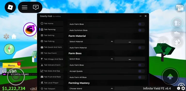 Gravity Script For Blox Fruits – Keyless