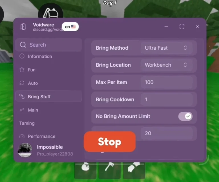 Voidware Script For 99 Nights in the forest (100% Working)