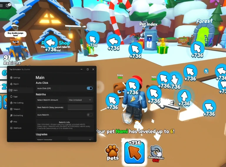 Tap Simulator OP Script (Updated & 100% Working)